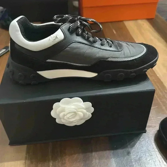 CHANEL 2019 KARL LAGERFELD COLLECTION Calfskin Mesh Lycra Womens - Picture 8 of 11